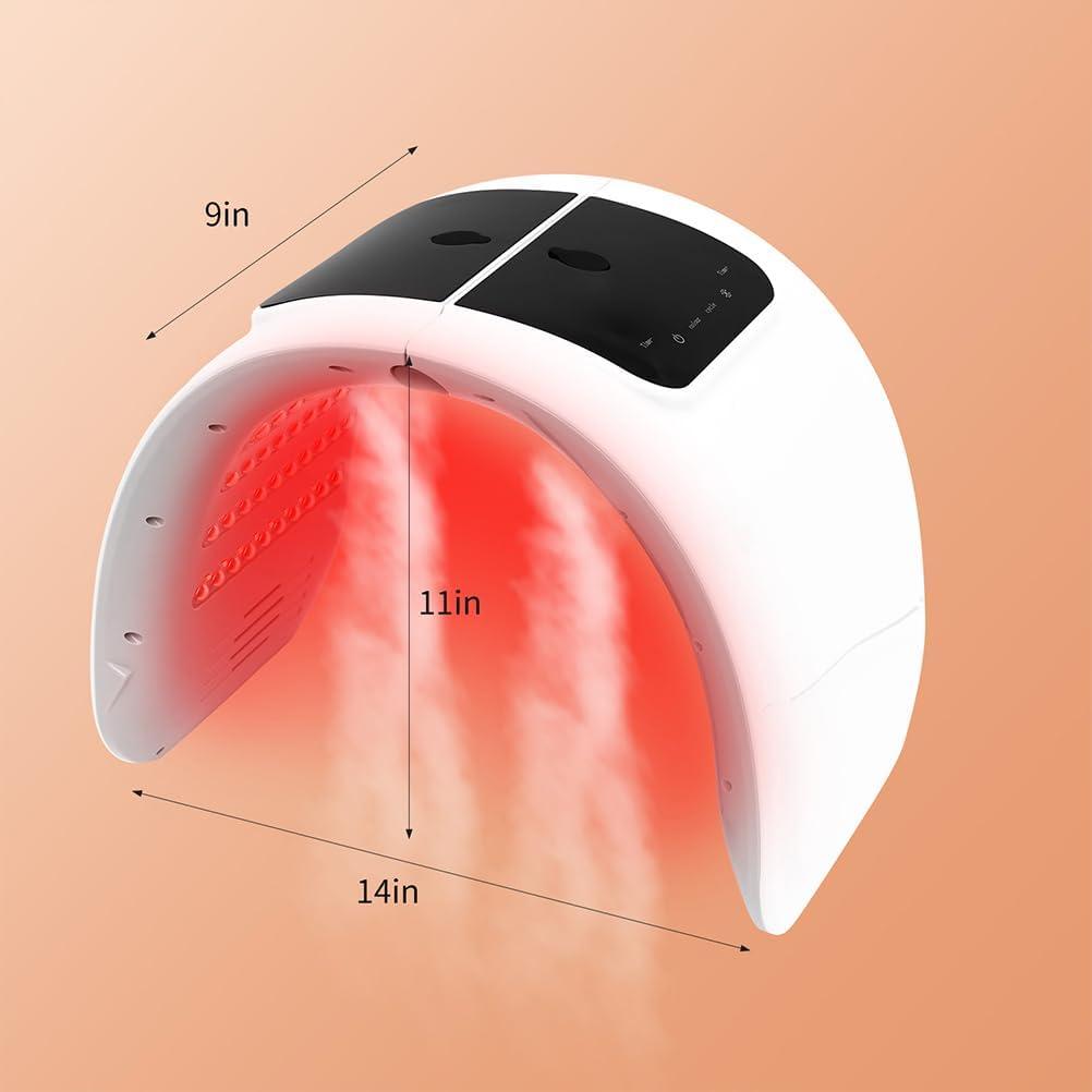 Red-Light-Beauty-Mask 7-Color LED Light Beauty for Face with Spray Function Gentle Skin Care Tool for Face Neck Body Home Use Gift Storage Friendly Red-Light-Beauty-Mask 7-Color LED Light Beauty for Face with Spray Function Gentle Skin Care Tool for Face Neck Body Home Use Gift Storage Friendly