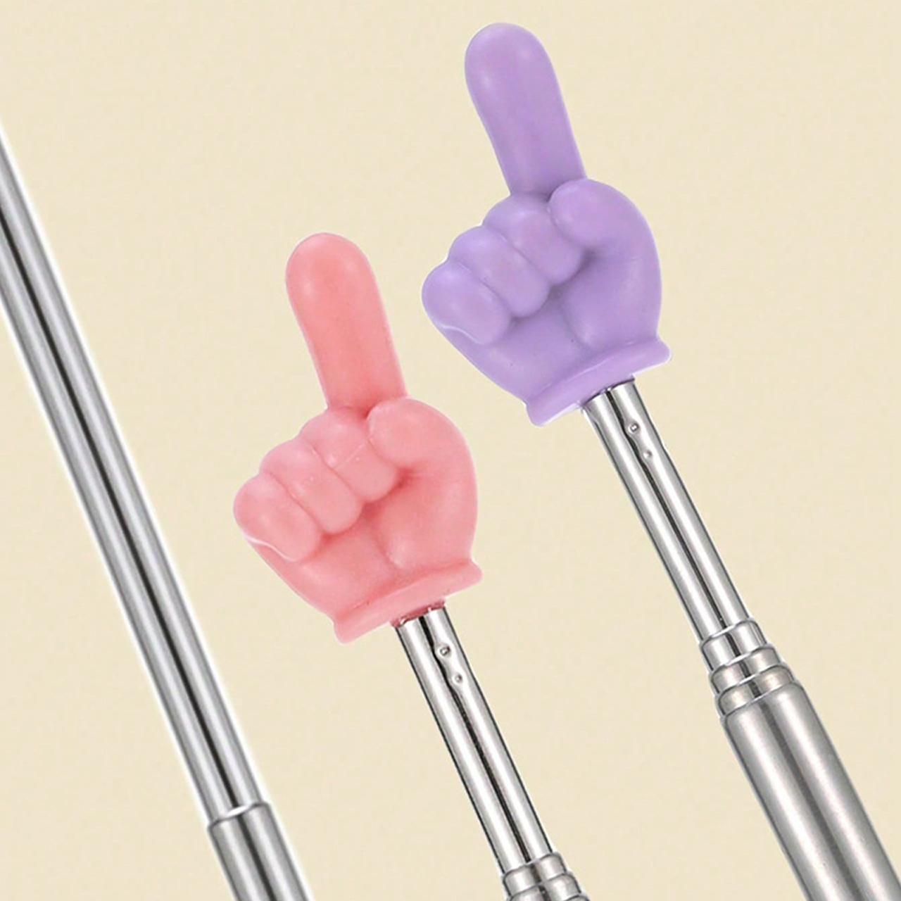 1/3/5 Pcs Random Color Extendable Teacher Pointer Stick, Durable and Portable, Ideal for Office Meetings, Classroom Whiteboard, Teaching