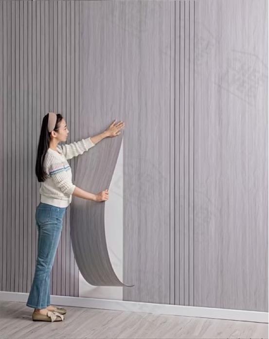 3D self-adhesive wall panel combination, thickening 3D grid wallpaper, texture wall decor, home decor, paint and wallpaper supplies, holiday decor indoor back wall