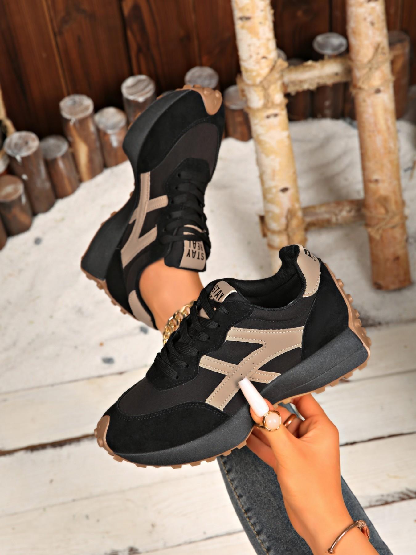 Women's Fashion Thick Sole Sports Shoes, Breathable Trendy Walking Shoes, Comfort Support, Casual All Season Footwear for Daily Wear & Gym Use