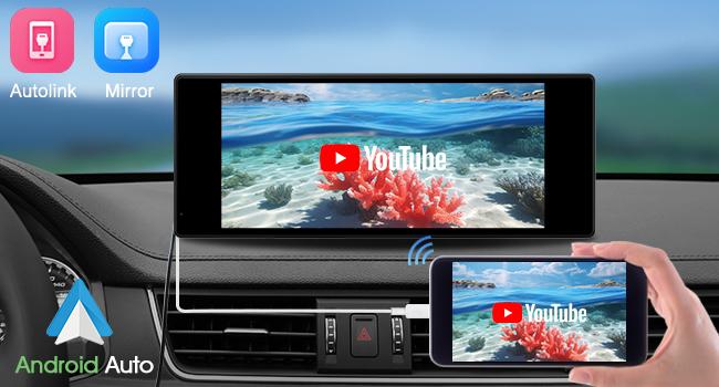 2025 10.3-inch Portable Carplay Screen for Car Compatible with Apple CarPlay and Android Auto,Wireless Car Play Unit with GPS Navigation,Bluetooth,Mirror Link, Rear Cam Touch Screen for All Vehicles