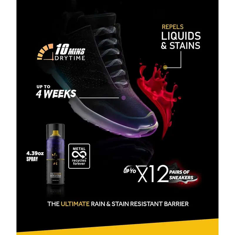 Shoe or  - Rain & Stain  Nano  for Sneaker, Leather, Nubuck, Suede & Canvas