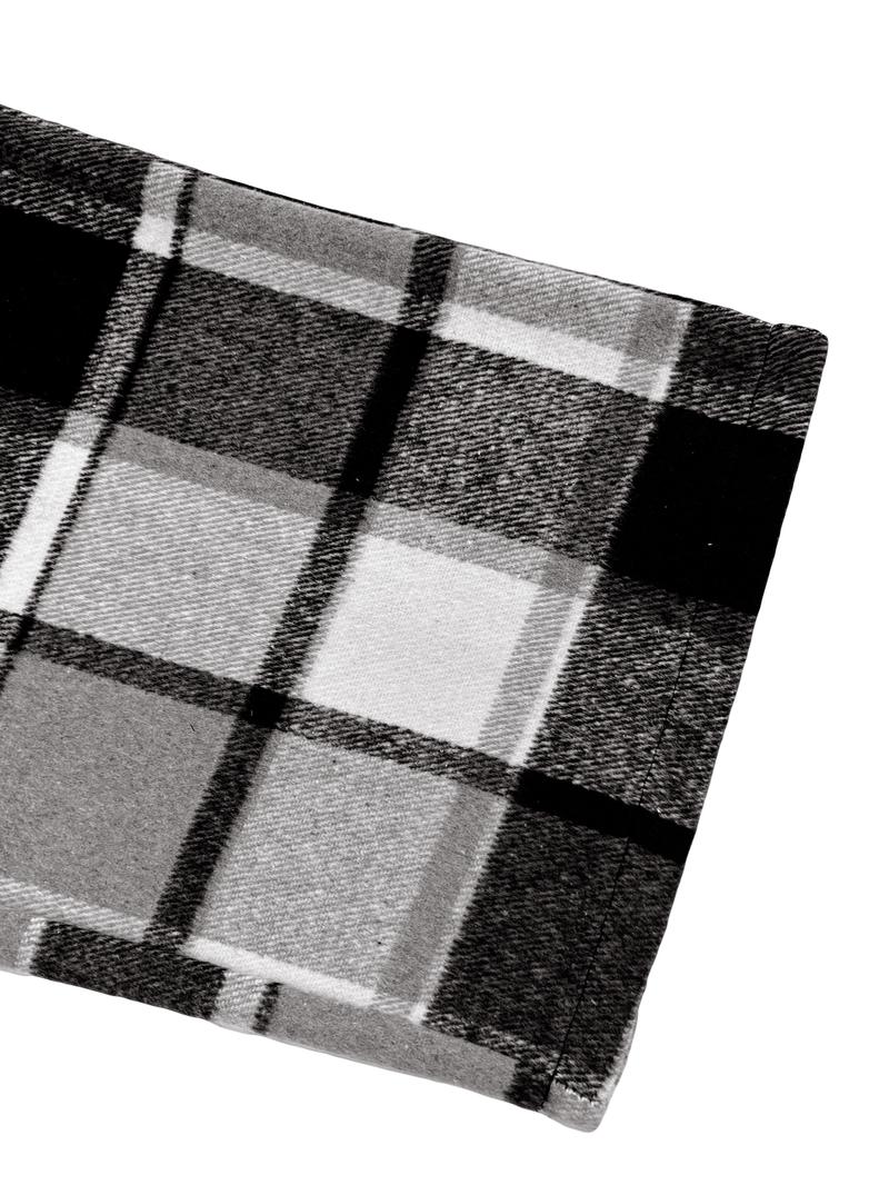 Women's Plaid Wide Leg, Elegant Square Neck Romper, Fitted Woven Fabric, Spring & Fall Fashion, Moderate Thickening, Casual Style Jumpsuit