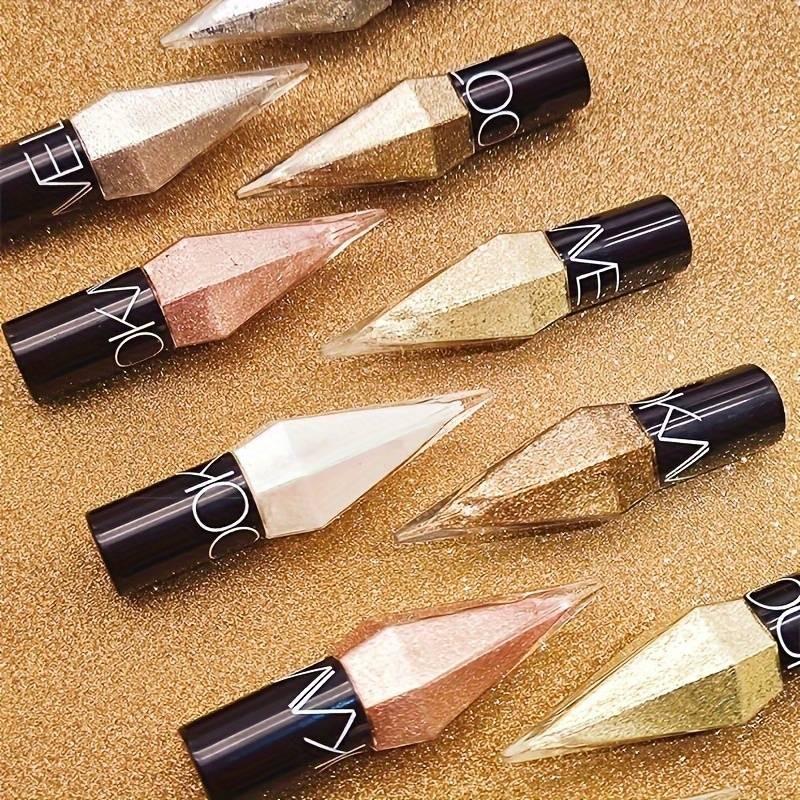 Five-Pack Diamond Glitter Eyeliner Liquid 12.5g, Long-Lasting Waterproof Eye Makeup, Perfect for Dramatic Looks, Ideal for All Skin Types