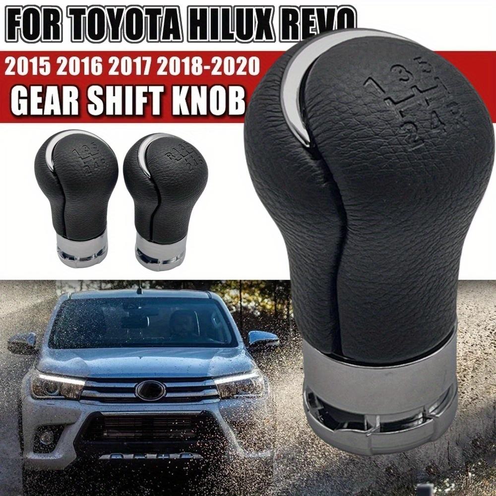 5/6 Speed Shift Gear Stick Shift rotary knob for Toyota Hilux Revo 2015-2020 stylish black, ABS material, suitable for transmission knob handle, Shift Knobs