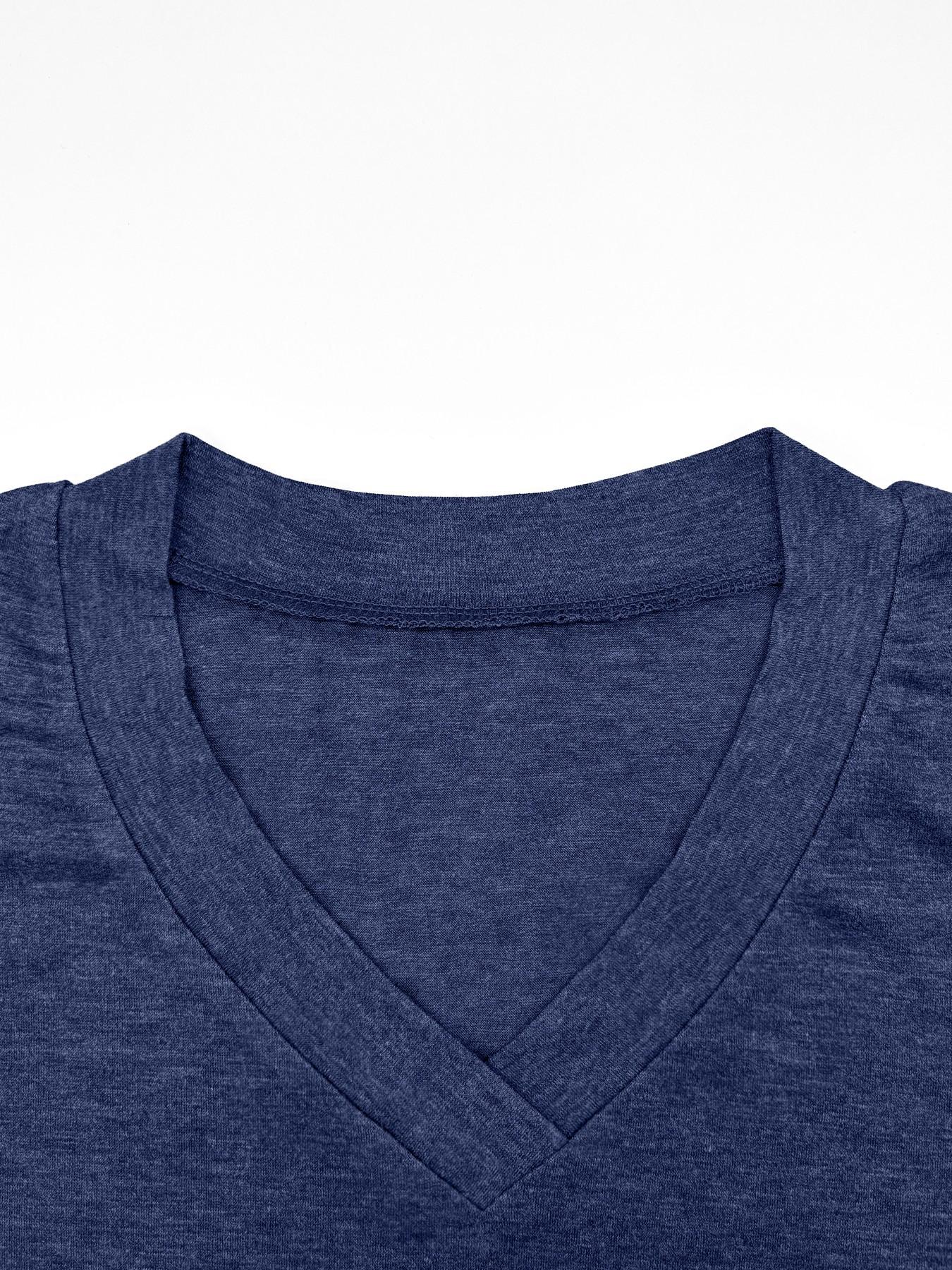 Women's Solid Color V Neck Tank Top, Casual Sleeveless Top for Summer, Ladies Clothes for Daily Wear