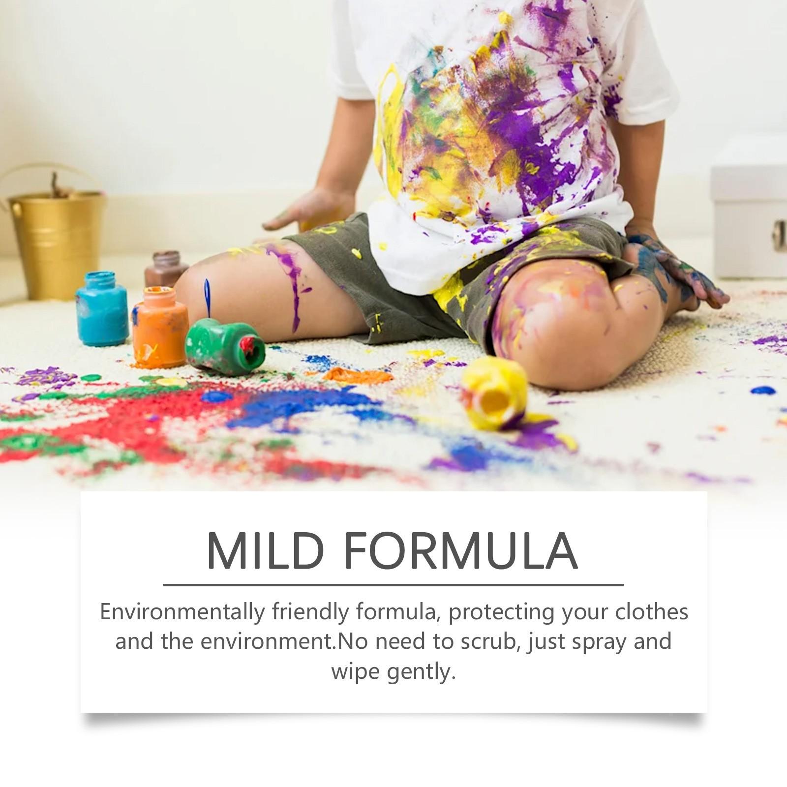 Clothing Stain Remover Spray 2-Pack, Removes Tough Stains, Gentle Oil Stain Cleaning, Fresh Scent, Easy Rinse, No Residue