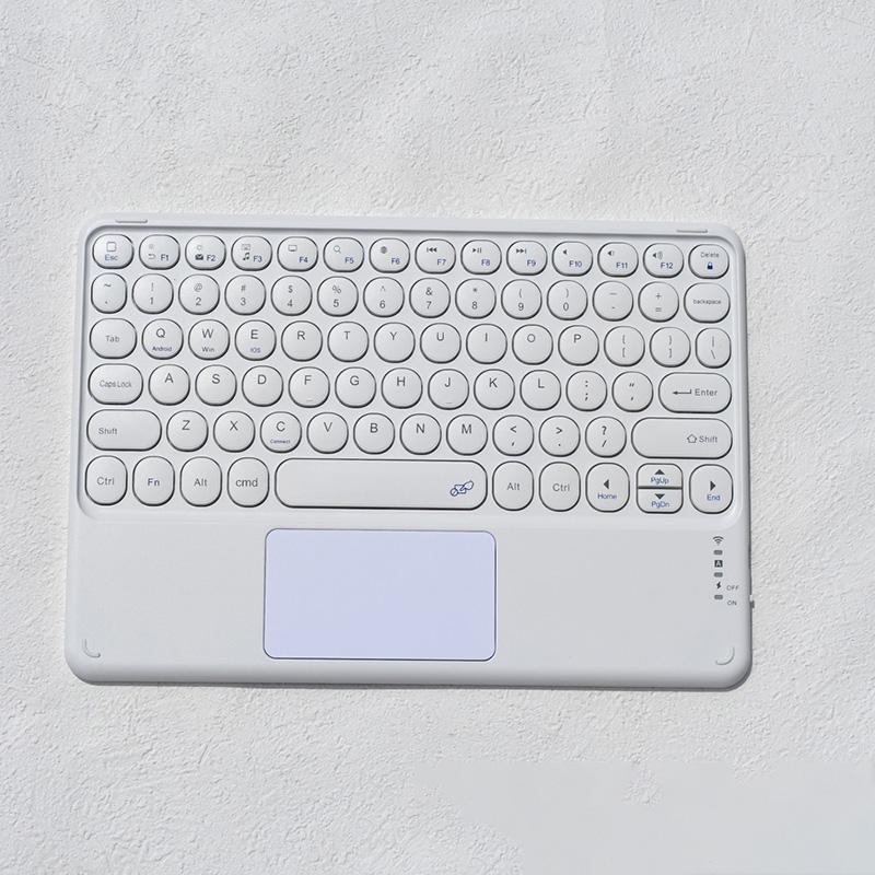 Wireless Keyboard with Touchpad for IPad Samsung Xiaomi Tablet Keyboard for Phone Laptop 10'' Keyboards Bluetooth Rechargeable