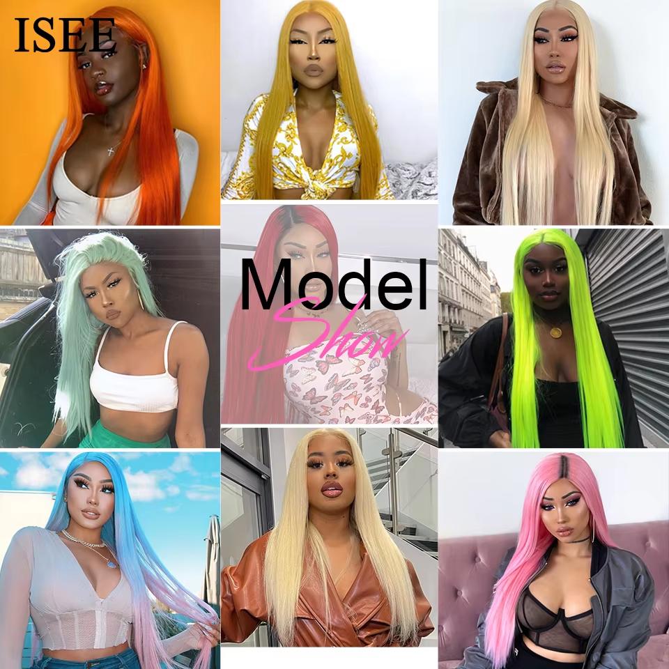 YAWAWE Hair 6x4 Glueless Wigs Honey Blonde Straight HD Lace Frontal Wigs Human Hair 180% Brazilian 613 Colored Straight Lace Closure Wigs For Women