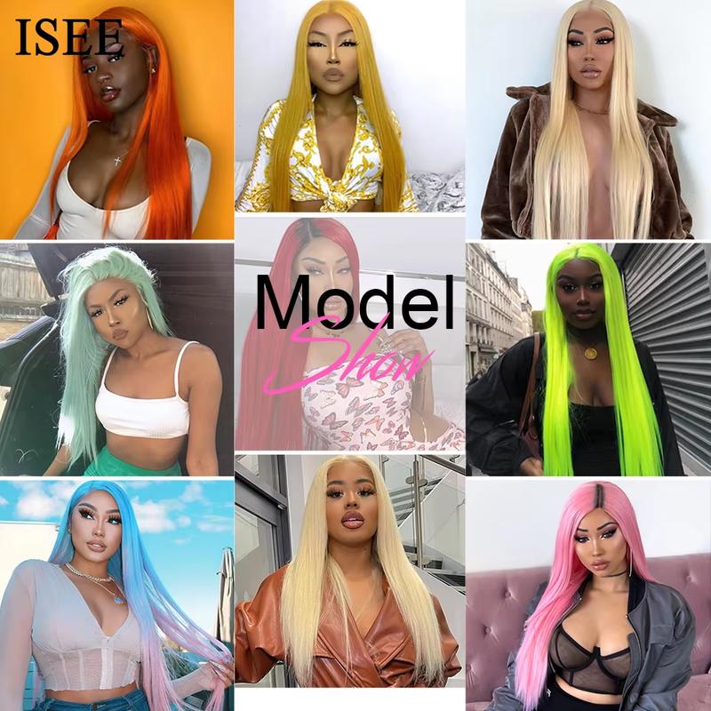 YAWAWE Hair 6x4 Glueless Wigs Honey Blonde Straight HD Lace Frontal Wigs Human Hair 180% Brazilian 613 Colored Straight Lace Closure Wigs For Women