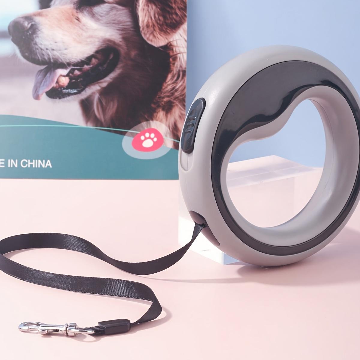 Retractable Dog Leash with 1-Button Lock, Leash Included, Outdoor Pet Walking Accessory for Small Dogs & Cats Retractable Dog Leash with 1-Button Lock, Leash Included, Outdoor Pet Walking Accessory for Small Dogs & Cats