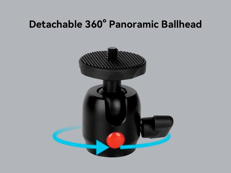 SmallRig Camera Desk Mount Table Stand with Magic Arm and 1/4" Ball Head, 13"-35.4" Adjustable Light Stand, Tabletop C Clamp for DSLR Camera, Ring Light, Live Streaming, Photo Video Shooting - 3992