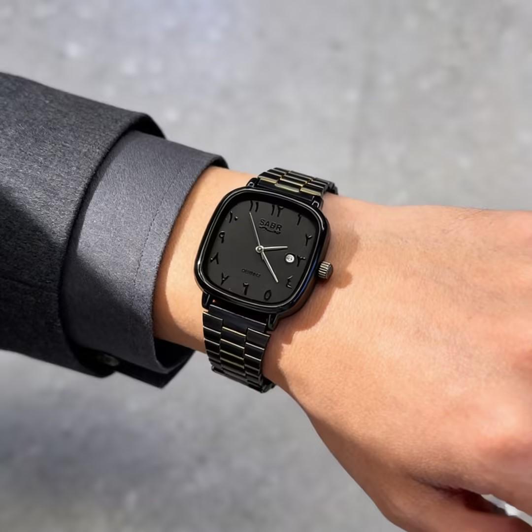 2026 New Fashion Square Watch, Vintage Calendar Dial, Unisex Luxury Quartz Wristwatch