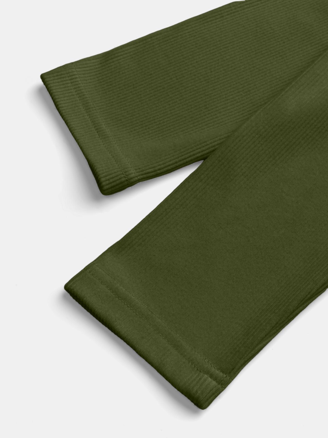 Women's Casual Round Neck Long Sleeve Button Front Top, Basic Solid Color Design, Extended Length, Perfect for Daily Wear, Womenswear