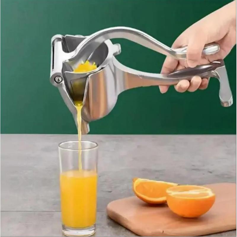 Manual Juicer Presser, Aluminum Manual Squeezer, Ergonomic Handle, Efficient Juice Extraction, Durable, Compact, Easy to Use and Clean
