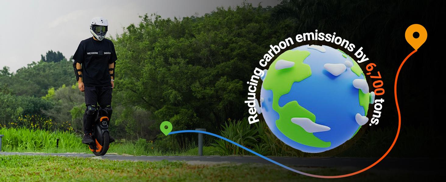 INMOTION V11Y Electric Unicycle – 18" Off-Road Tire, 2500W Motor, 74.59 Mile, 37mph Speed, Hydraulic Suspension – EUC for Adults & Commuters