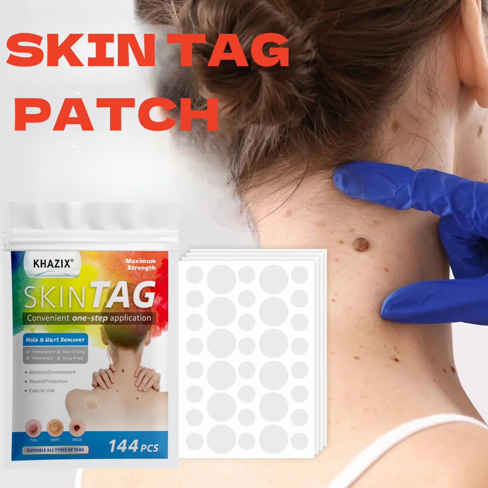KHAZIX Invisible Ultra-Thin Gentle Care Patches, 144pcs, Drug-Free, Suitable for All Skin Types, Single Item Pack, Made in China, No Flammable Aerosols