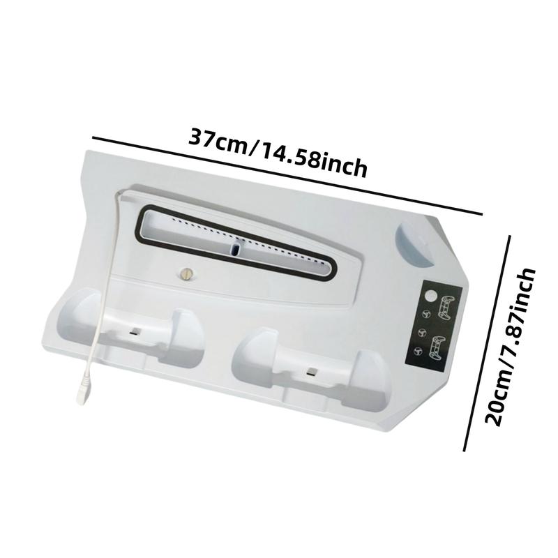 Cooling Stand for PS5/PS5 Slim Console Controller, Gamepad Charging Station, Cooling Docking Station, Console Accessories for Playstation 5, Gaming Items, Tween Gifts Cooling Stand for PS5/PS5 Slim Console Controller, Gamepad Charging Station, Cooling Docking Station, Console Accessories for Playstation 5, Gaming Items, Tween Gifts