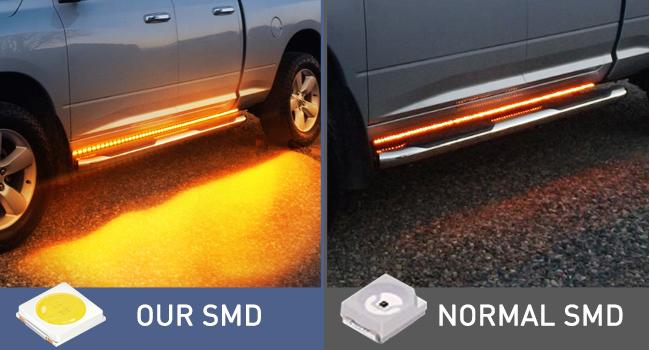 Nilight Truck LED Running Board Lights 2PCS 70 Inch LED Side Maker Light with 216 LEDs White Courtesy Light & Sequential Amber Turn Signal Lighting Strips for Extended & Crew Cab Trucks Pickup  dealsforyoudays kit