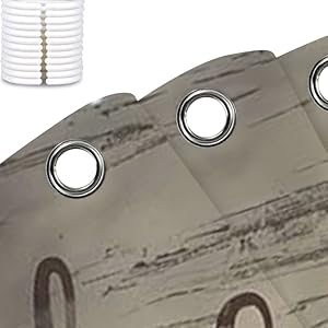 Western Barn Windmill Shower Curtain Sets for Bathroom,Rustic Inspirational Quotes Country Vintage Shower Curtains, Waterproof Farmhouse Bathroom Bathbub Decor Curtains with Hooks 70X70IN