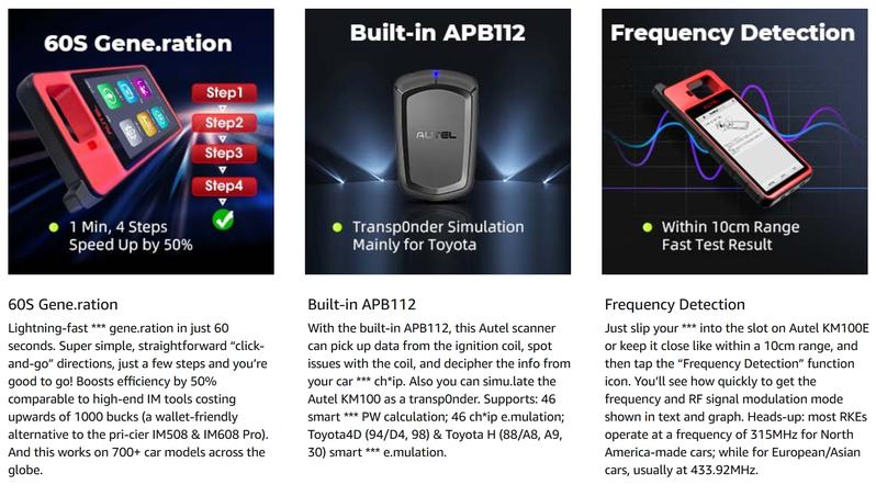 2026 Autel MaxiIM KM100 Key FOB PROGRAMMING Tool 60s Key Generation IMMObilizer 2026 Autel MaxiIM KM100 Key FOB PROGRAMMING Tool 60s Key Generation IMMObilizer
