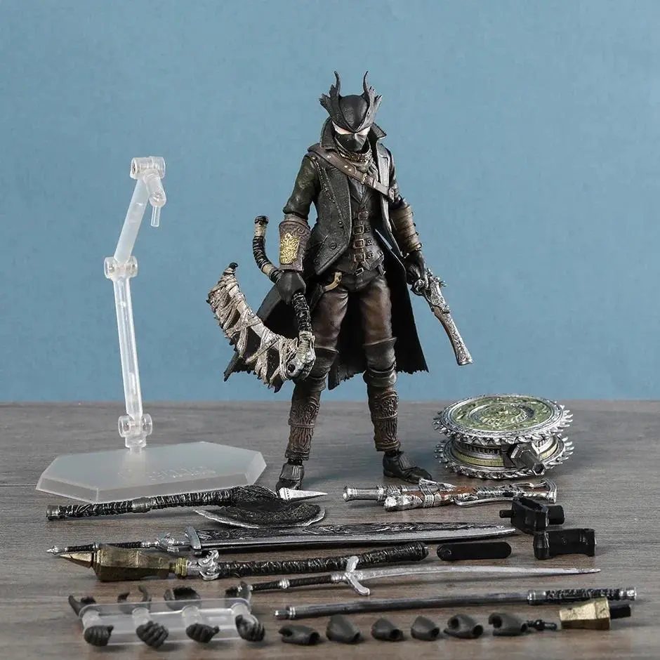 Bloodborne Hunter Figma 367-DX Action Figure Doll Handmade Model Toy