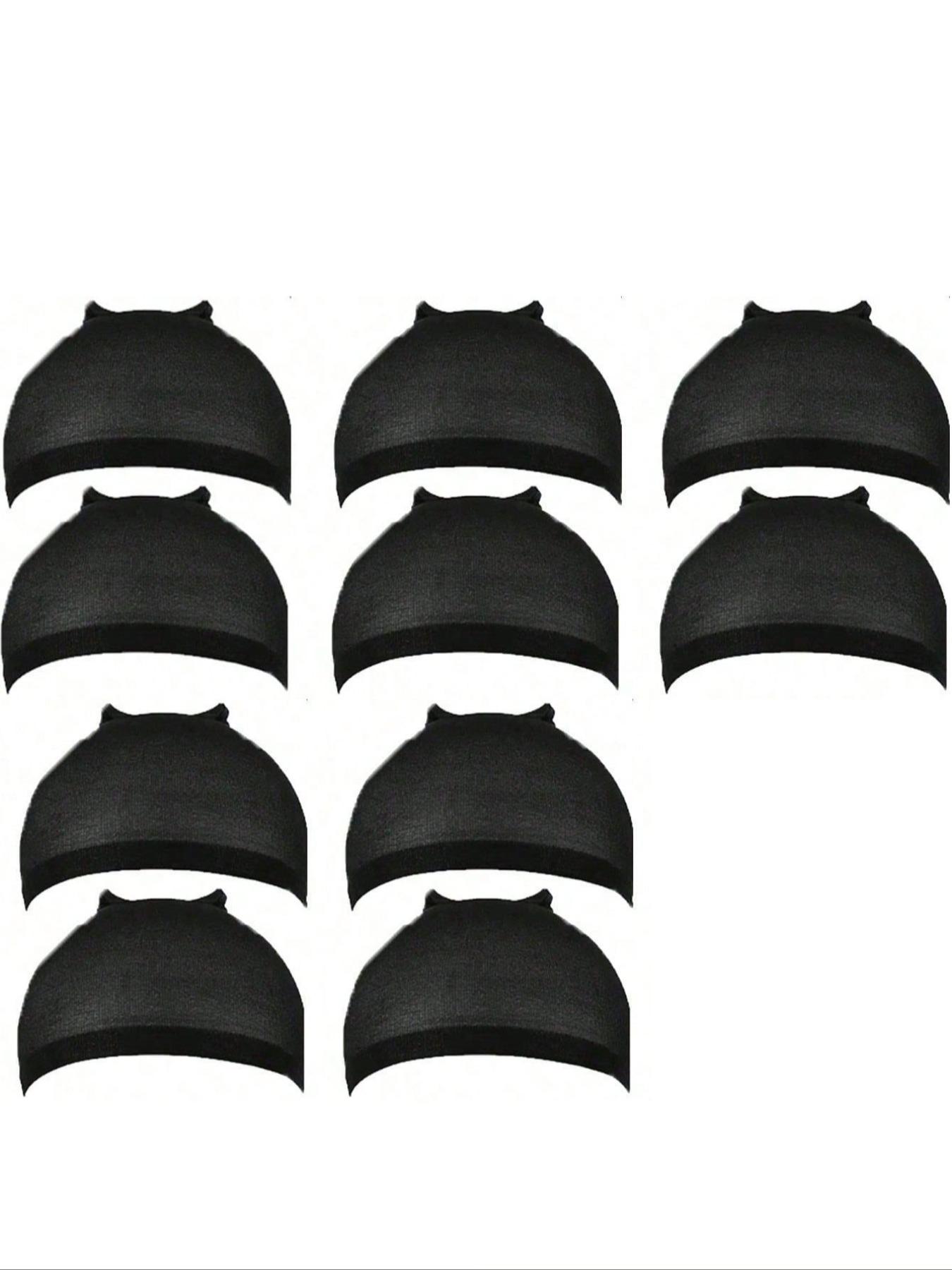 Wig cap, high elasticity, women's hair net wig net elastic net, closed-end hair net wig cap, wig elastic nylon wig cap women's and men's wig cap, suitable for parties, dress-up, wig tools