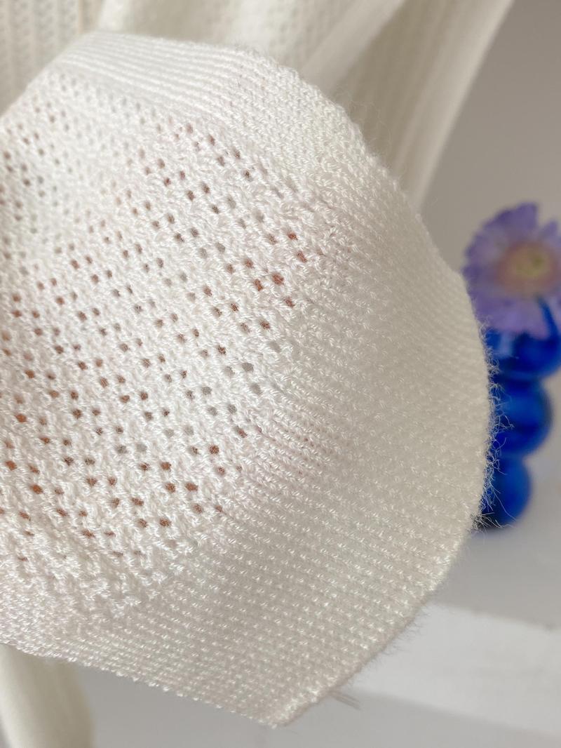 Women's Solid Color Open Front Cape Cloak Sleeve Knit Shawl, Casual Versatile Scarf for All Seasons, Fashion Knitwear Accessories for Women & Girls, Tops