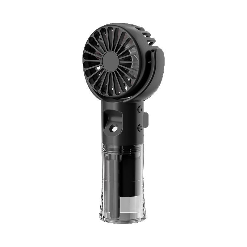 Handheld spray fan f3, spray hydration fan, foldable, neck-hanging with lanyard, fully eco-friendly spray fan