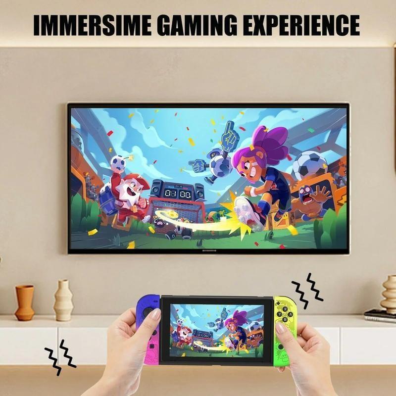 Wireless Controller for Game Handle Controllers, Lrr Wireless Controller for Switch/lite/oled, Dual Vibration Replacement Controller