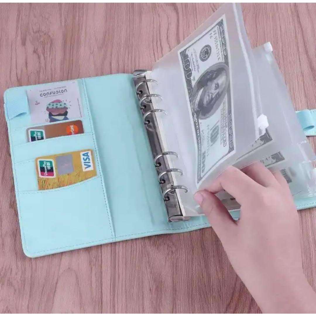 Budget Binder, Saving Binder with Envelopes and Expense Budget Sheets for Budgeting (Blue) Budget Binder, Saving Binder with Envelopes and Expense Budget Sheets for Budgeting (Blue)