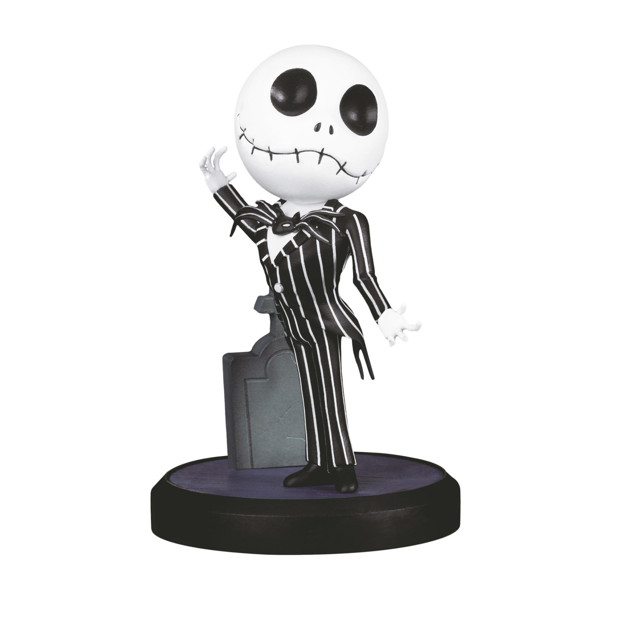 1PC Disney Officially Licensed The Nightmare Before Christmas Jack Skellington Zero Oogie Boogie Vampire Teddy Pumpkin Head Scarecrow Movie Figural Peripheral Collectible High-Quality Collections Desktop Decorations Christmas Good Gifts