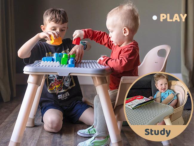 HARPPA 8-in-1 Convertible Baby High Chair, Adjustable Heights Feeding Chair & Booster Seat, Activity Table & Chair for Toddlers, Eazy to Clean, Baby Items, Toddler Girl Stuff HARPPA 8-in-1 Convertible Baby High Chair, Adjustable Heights Feeding Chair & Booster Seat, Activity Table & Chair for Toddlers, Eazy to Clean, Baby Items, Toddler Girl Stuff