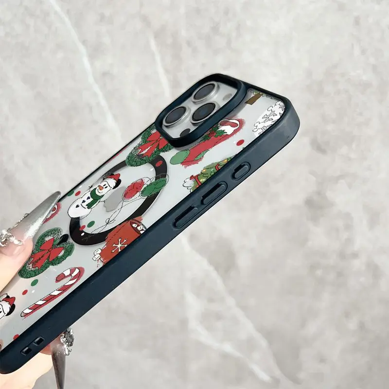 Mickey Christmas Crystal MagSafe Phone Case - TikTok Shop
