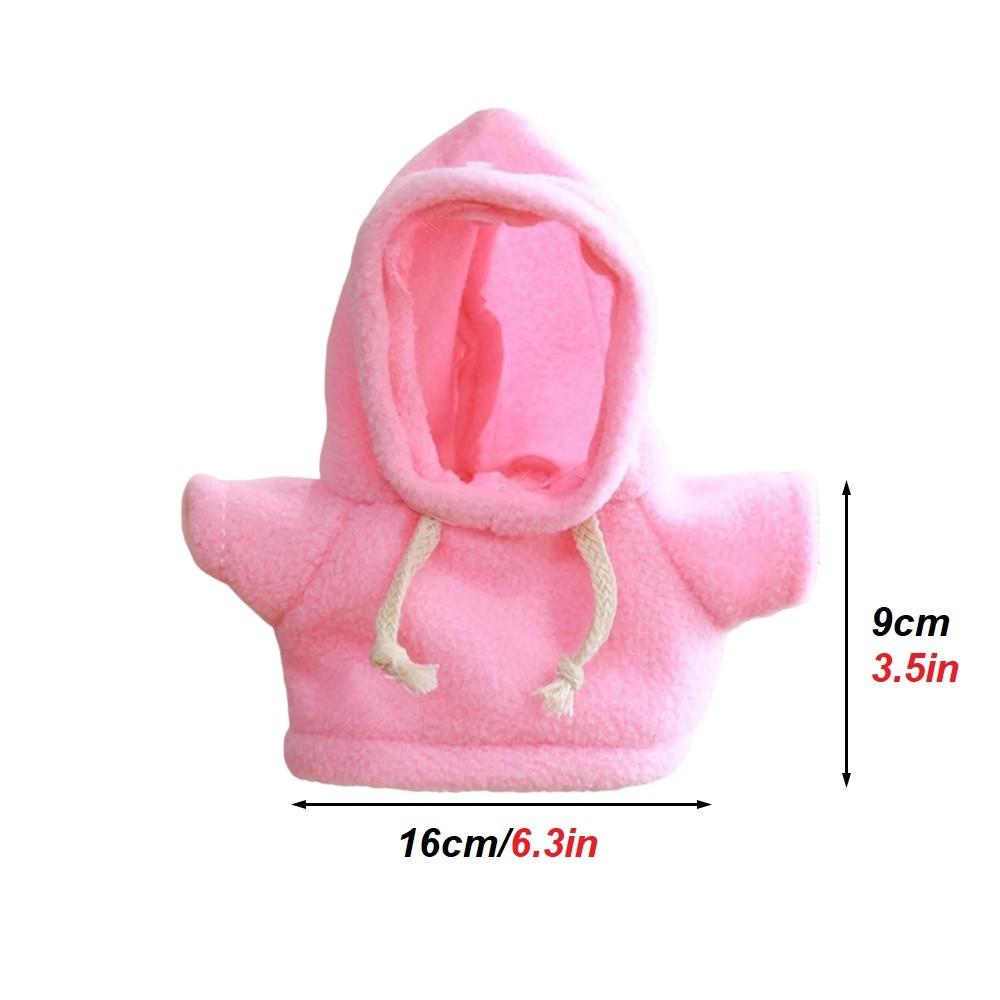 1PC Pet Basic Pullover Hoodies for 30cm/11.8in Height Small Pets Bunny /Kitten Warm Outdoor Clothing For baby rabbit Guinea, Soft Pet Sweatshirt Warm Pet Clothing Small Pet Homewear Small Animal Apparel Playful Pet Design