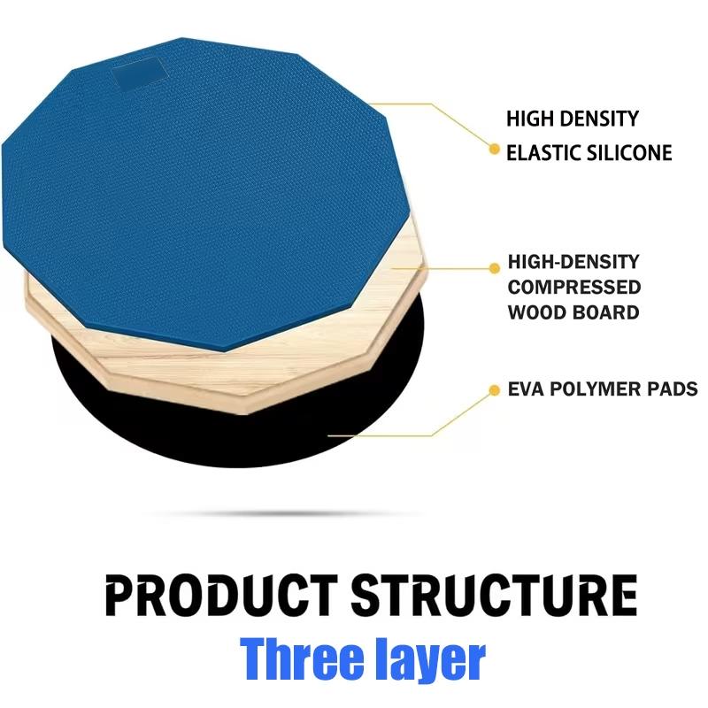 12 inch mute drum pad beginner's guide, sub drum pad metronome set, practice drum pad, practice pad suitable for various occasions, mute drum stick set, easy to carry drum board