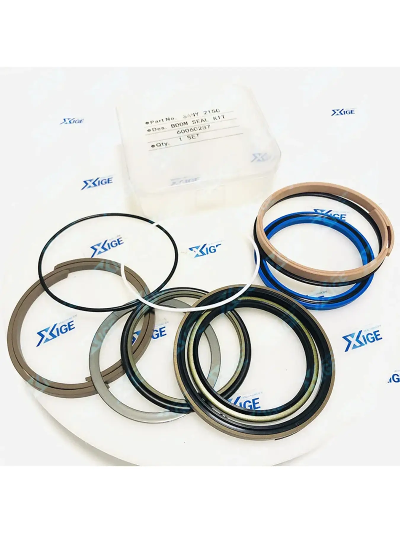 Xige Machinery High Quality 60060287 Boom Seal Kit Hydraulic Cylinder Oil Sealing Repair for SY215C SY215C-10 SY215C-9 Excavator