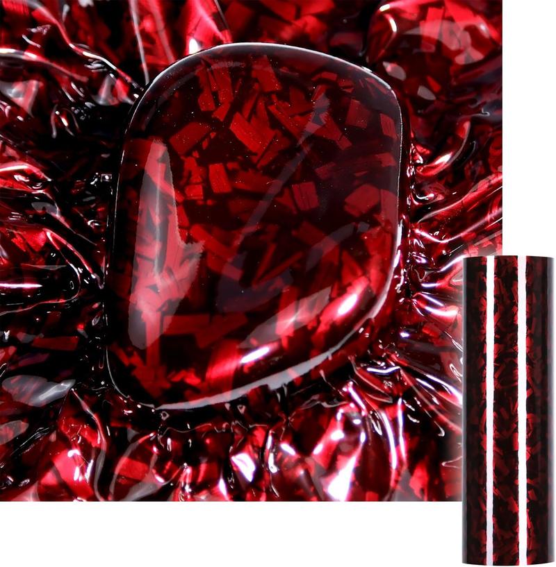 12" x 60" Gloss Forged Carbon Fiber Car Wrap Vinyl Bubble Free Air Release Adhesive Car Wrap Film Roll  DIY Decals ( 1 FT x 5 FT)