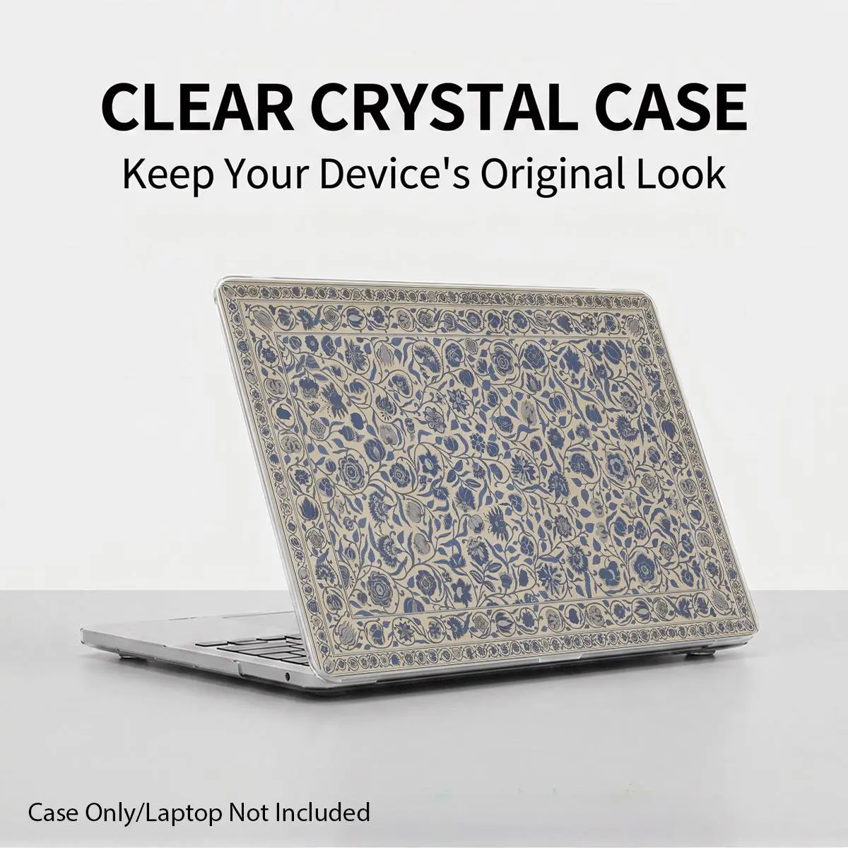 Clear Crystal Shockproof Case for MacBook/matebook,Full Transparent Hard PC Cover with Cooling Vents,Snug Fit Laptop Shell,Laptop Casing,compatible with 13 Neo/13.3 Air/13.3 Pro/13.6Air/14.2 Pro/15Air/16.2Pro/D16/14 Ultra