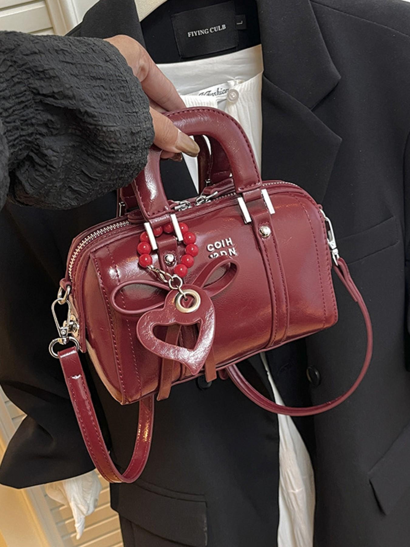 2026 New Vintage Soft Leather Pillow Bag for Women, Versatile Round Tube Bag, Trendy Fashion Handbag, Crossbody Shoulder Bag