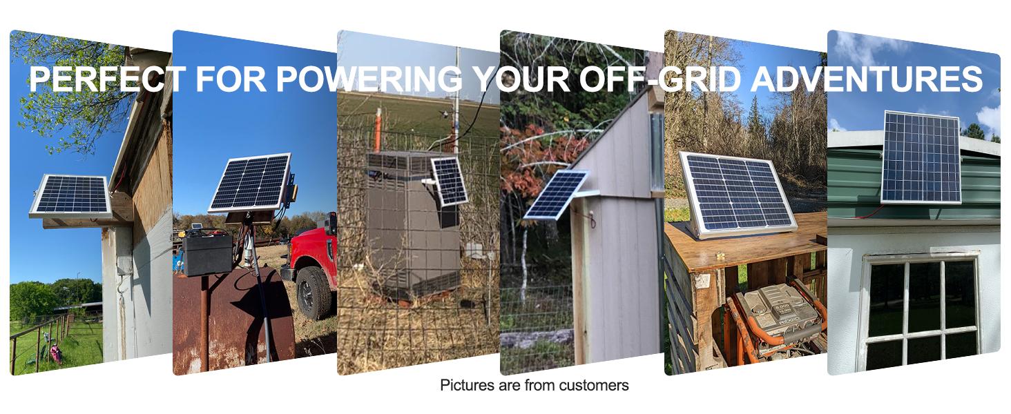 SOLPERK Solar Panel Kit 30W 12V, Solar Battery Trickle Charger Maintainer + Upgrade New Waterproof Controller + Adjustable Mount Bracket for Boat Car RV Motorcycle Marine Automotive Outdoorfun dealsforyou SOLPERK Solar Panel Kit 30W 12V, Solar Battery Trickle Charger Maintainer + Upgrade New Waterproof Controller + Adjustable Mount Bracket for Boat Car RV Motorcycle Marine Automotive Outdoorfun dealsforyou