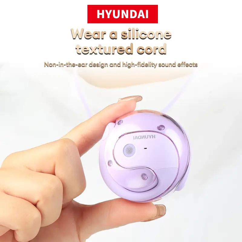 HYUNDAI T26 Pro OWS Wireless Bluetooth 5.4 Earbuds Luxurious Sound for Music & Phone Calls, Sport Headsets With Call Noise Canceling Mic