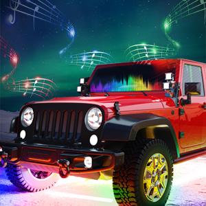 Nilight 4Pcs Car Underglow Neon Accent Strip Lights 256 LEDs RGB Multi Color DIY Sound Active Function Music Mode with APP Control and Remote Control Underbody Light Strips Underlight Ambient Lighting Nilight 4Pcs Car Underglow Neon Accent Strip Lights 256 LEDs RGB Multi Color DIY Sound Active Function Music Mode with APP Control and Remote Control Underbody Light Strips Underlight Ambient Lighting