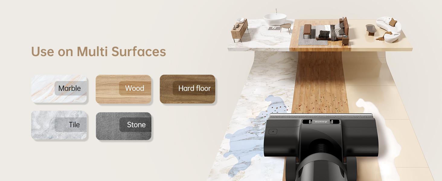 DREAME Cleaning Solution Compatible with H12 PRO/G10 Pro/H13 PRO/H12S/H12 Pro FlexReach/H12 Dual/G10 Combo/G10/K10/K10 Plus Wet Dry Vacuum Cleaner (16.9 OZ)