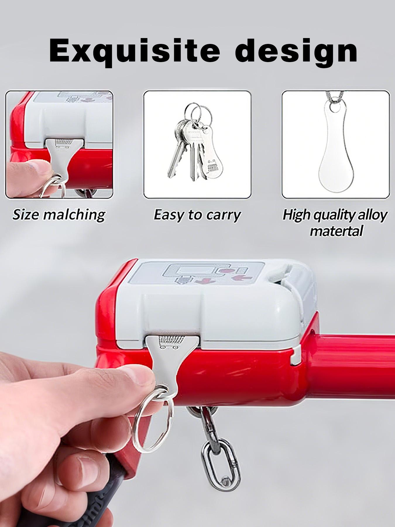 Stainless Steel Shopping Cart Token Keychain, Couple Key Chain Bottle Opener Bag Charm (silver Color), Casual Style, No Warning