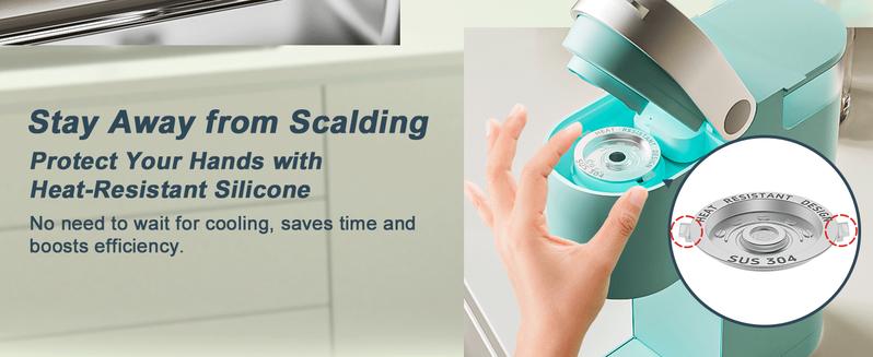 2 Pack Reusable K Cup for Keurig 1.0, Stainless Steel refillable k cup for Keurig, Metal K Cups Coffee Pods for Keurig with Heat Resistant Handles and Coffee Scoop, 1-Stream Filters, NO BPA, Gifts for Men Women, Not for Keurig2.0 2 Pack Reusable K Cup for Keurig 1.0, Stainless Steel refillable k cup for Keurig, Metal K Cups Coffee Pods for Keurig with Heat Resistant Handles and Coffee Scoop, 1-Stream Filters, NO BPA, Gifts for Men Women, Not for Keurig2.0