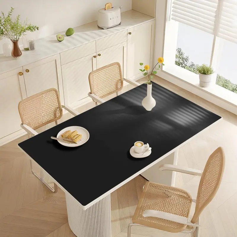 Thick Silicone Counter Mat 48x24 Inch, Heat Resistant Non-Stick Surface, Durable Protective Cover for Kitchen & Countertops