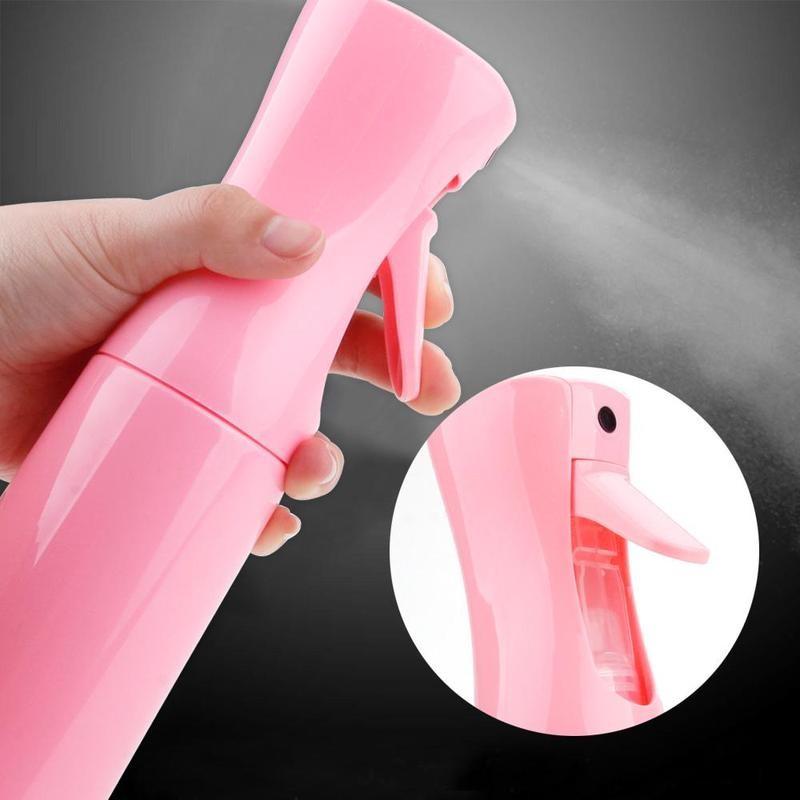 Hair spray bottle, suitable for hairstyling, refillable spray bottle, can be used to hold water, toner, moisturizer, and other daily moisturizing products, as well as gardening products.