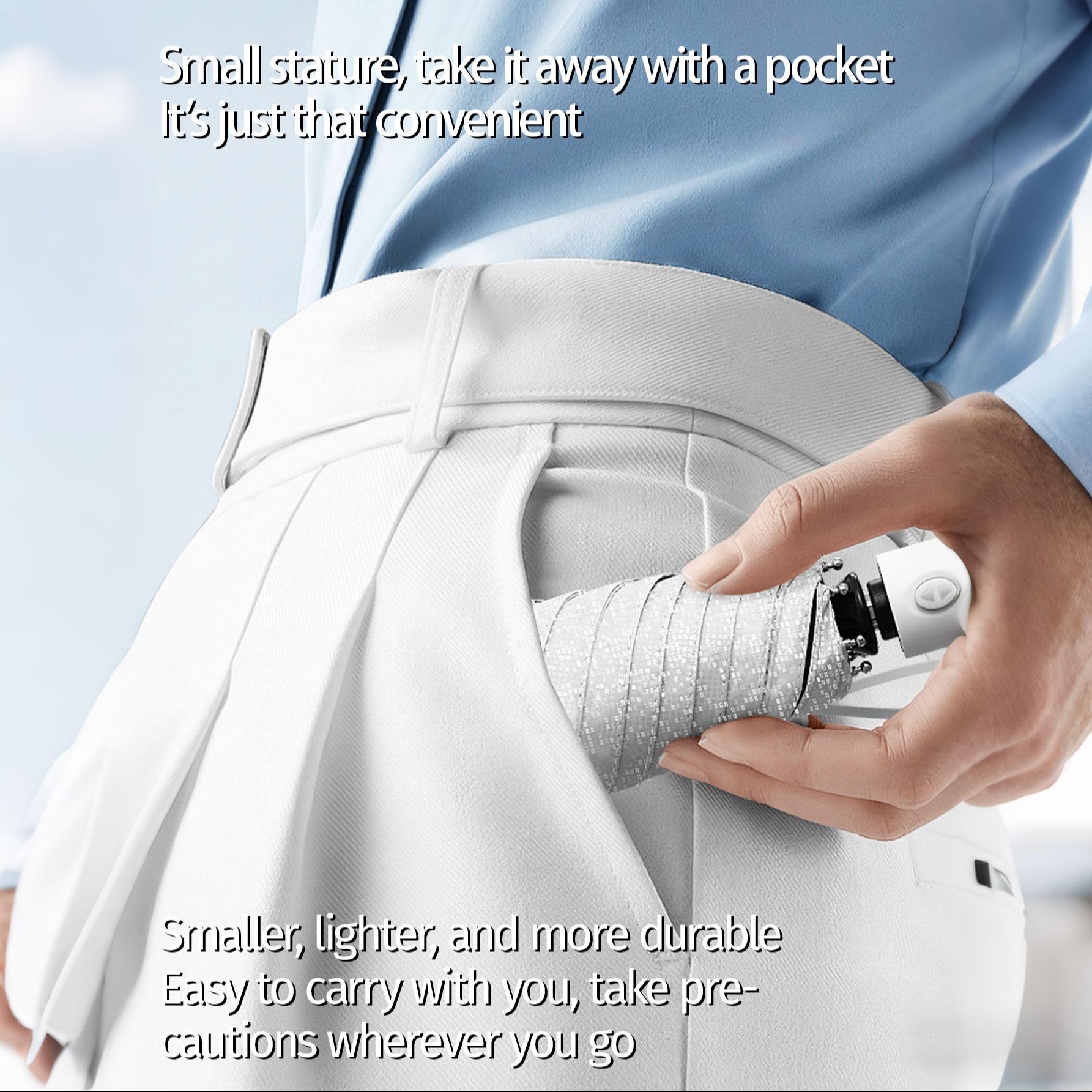 24 Ribs Extra-Large Windproof Automatic Umbrella, Windproof Waterproof Umbrella - Durable, Portable, and Water-Resistant Folding Umbrella for Rain or Shine - Ideal for Outdoor Activities and Daily Use (Fabric cover)