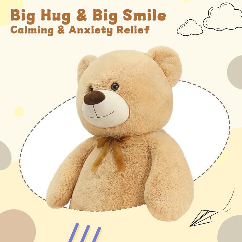 MaoGoLan 36" 51" Giant Teddy Bear Stuffed Animal, Big Teddy Bear for Girlfriend, Kids and Friends, Large Teddy Bear for Birthday, Wedding party,Valentine's Day, Anniversary  #Christmas #BlackFriday